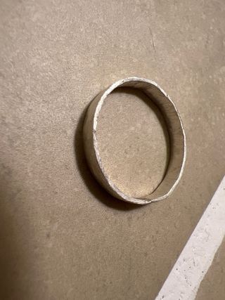 Anillo de plata con inscripción 'got this'