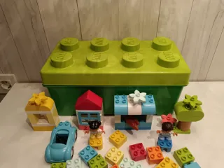 Scatola di Mattoncini Lego Duplo 65 Pezzi
