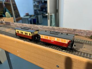 2 Vagones MZA Electrotren