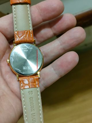 Reloj Longines Dorado y Naranja