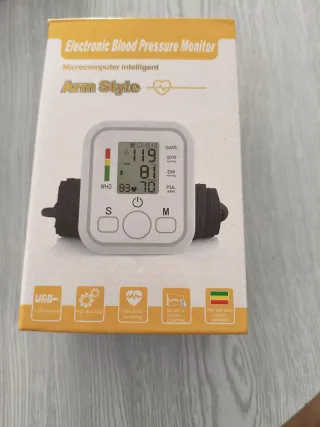 Tensiometro Digital con Brazalete y Cable USB