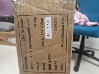 Placa de inducción 90x52cm