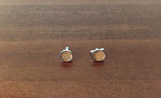 Set Gioielli: Gemelli Acciaio + 2 Ciondoli Medagli