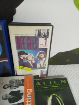 Lote 5 Películas VHS: E.T., Blade, Alien, etc.