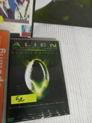 Lote 5 Películas VHS: E.T., Blade, Alien, etc.