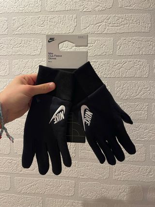Guantes Nike Club Fleece Negro Talla M