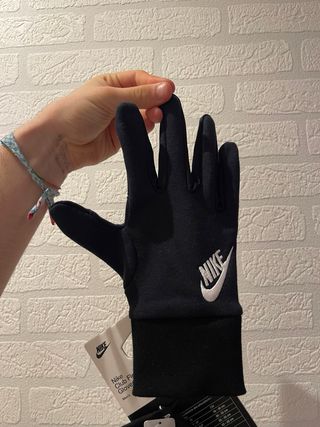 Guantes Nike Club Fleece Negro Talla M