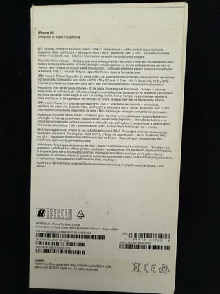 iPhone 15 Azul 256GB