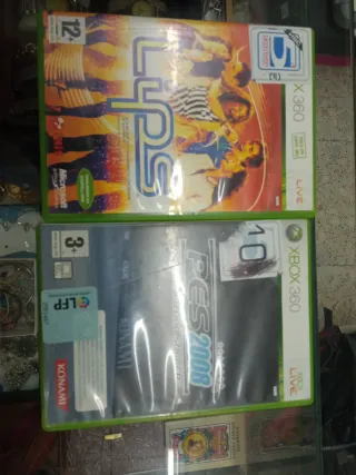 Xbox 360 Juegos: Lips y PES 2008