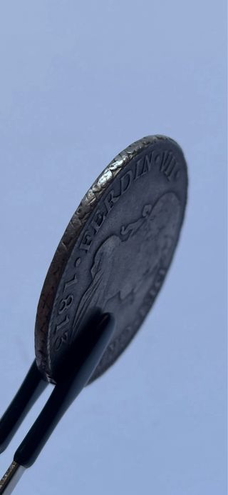 8 Reales 1813 (MBC-) Cadiz Fernando VII