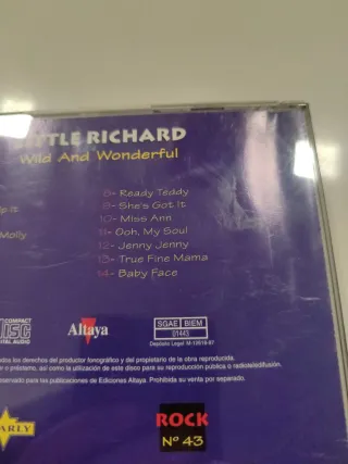 CD Little Richard Wild & Wonderful