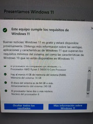 Pc gaming.Ryzen 5 5600X. NVIDIA GTX 1650.16 GB RAM