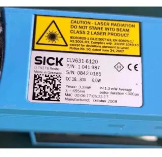 Scanner Código Barras SICK CLV631-6120