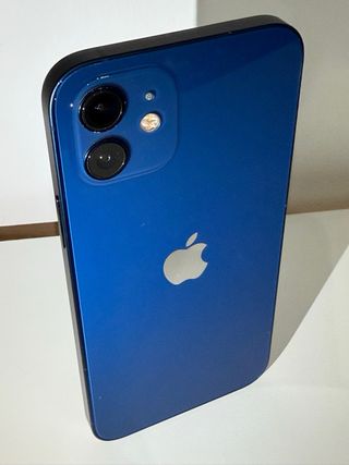 iPhone 12 Azul 128GB, estado impecable