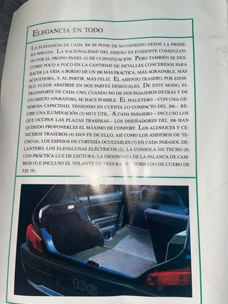 Manual de lanzamiento peugeot 106