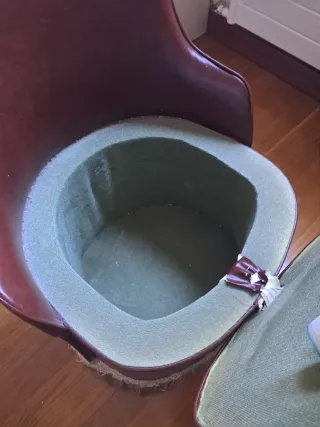 Poltrona scarpa vintage elegante