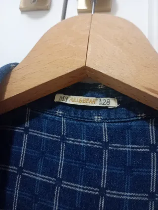 Camisa oversize azul