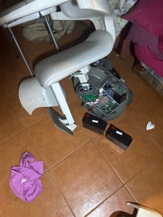Silla salvaescaleras para recambios. Pronto no hay