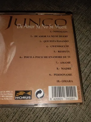 CD Junco - De Amor Ya No Se Muere