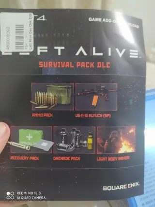 Left Alive Day One Edition PS4 + Pack Inicio