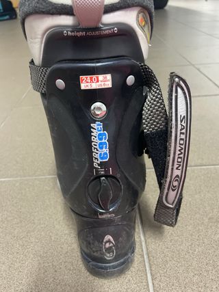 Botas de esquí Salomon T.38 (24-24.5)