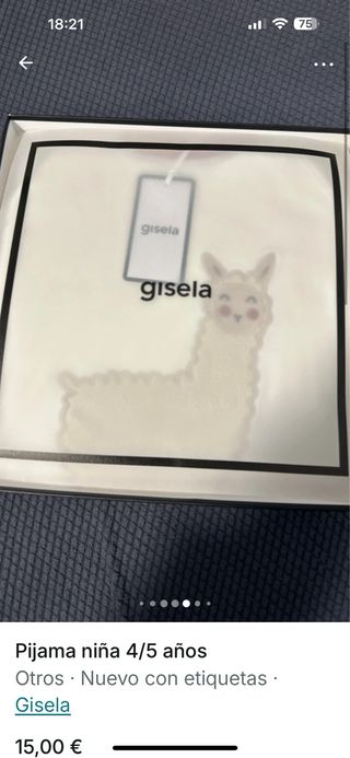 Pijama niña Gisela 4/5 años