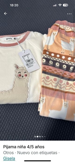 Pijama niña Gisela 4/5 años