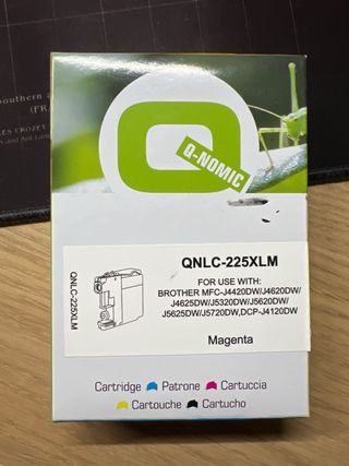 4 Cartuchos Tinta Q-Nomic QNLC-225 para Brother