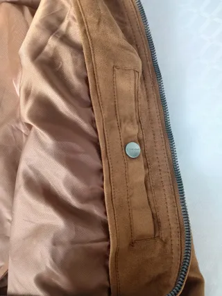 Chaqueta tipo ante Springfield Talla S forrada