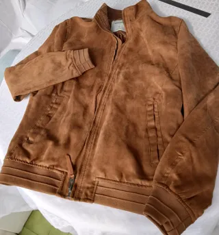 Chaqueta tipo ante Springfield Talla S forrada