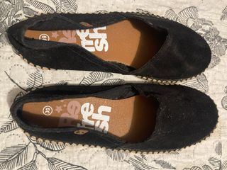 Zapatos planos negros talla 39