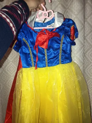 Disfraz infantil niña blanca nieves