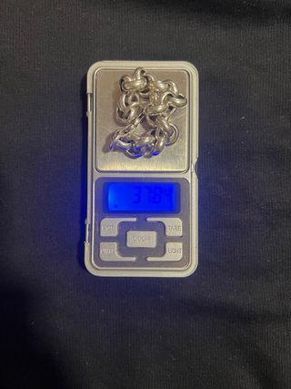 Pulsera de plata 38g