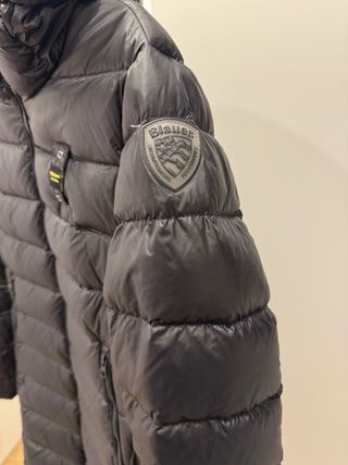 Chaqueta Blauer Plumas Mujer Negra