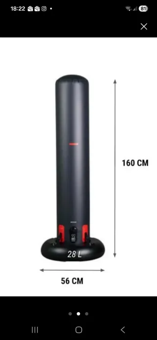 Boxeo Hinchable OUTSHOCK Decatlhon