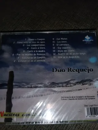 CD Dúo Requejo - Nuestras Canciones