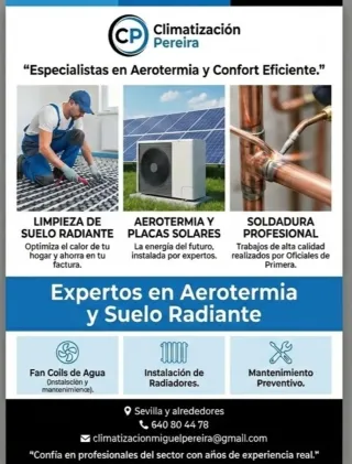 Oficial de Suelo Radiante, Solar y Soldadura