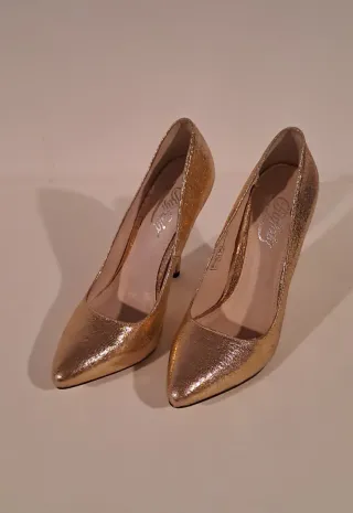 Décolleté Buffalo oro tg. 38