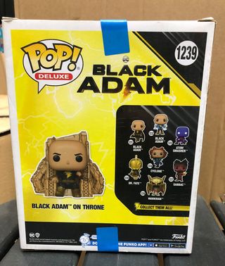 Funko Pop! DC Black Adam en Trono