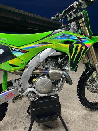 Moto Cross Kawasaki 450cc