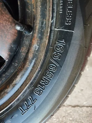 Neumáticos 165/65R13 77T (Ford Fiesta)