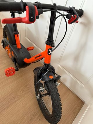 Bicicleta infantil BTWIN naranja