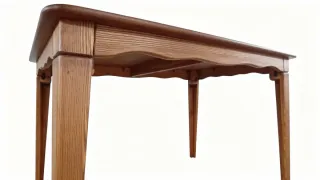 Tavolo da Pranzo in Legno Massello 120x75cm