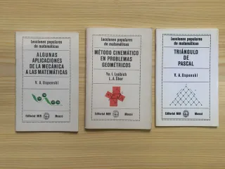 3 Libros de matemáticas
