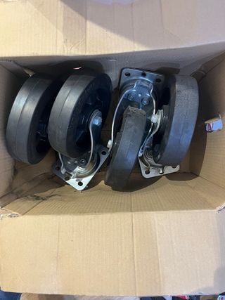 Rueda para cargas pesadas D.125mm