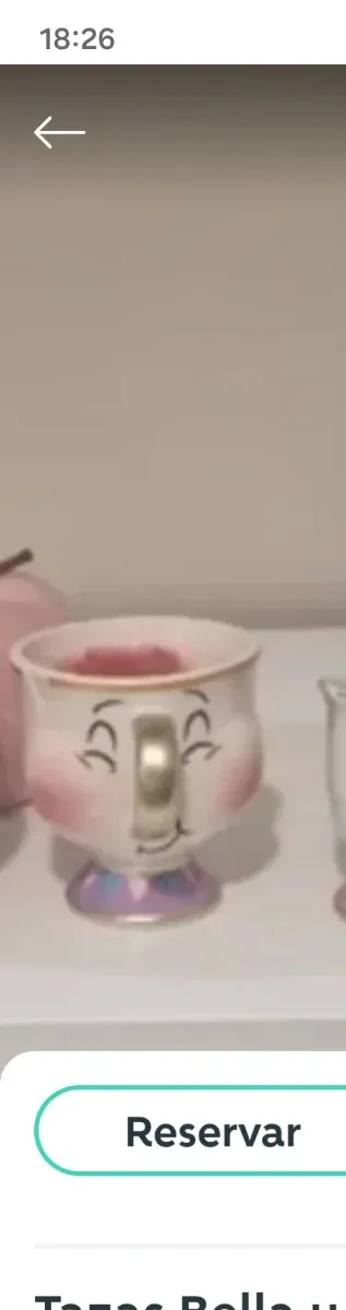 Taza Chip La Bella y la Bestia