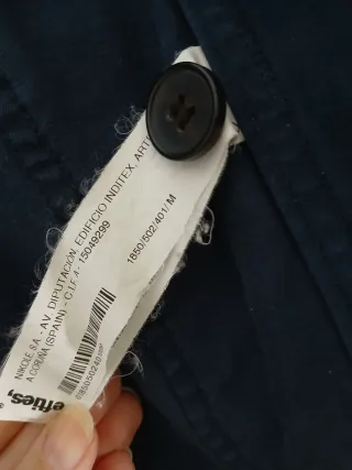 Chaqueta S Algodón Formal Hombre Azul Lefties