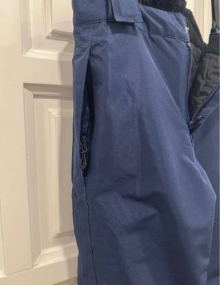 Pantalón de esquí azul con tirantes