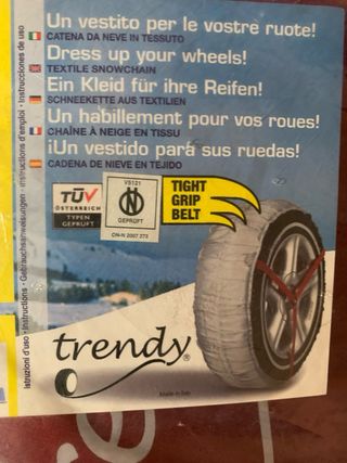 Cadenas textiles para nieve Trendy 36-S NUEVAS