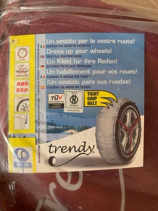 Cadenas textiles para nieve Trendy 36-S NUEVAS